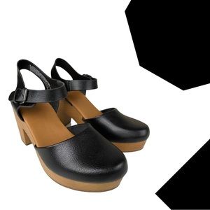 Universal Thread Clog Mary Jane Black Size 8